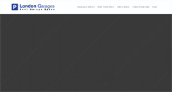 Desktop Screenshot of londongarages.com